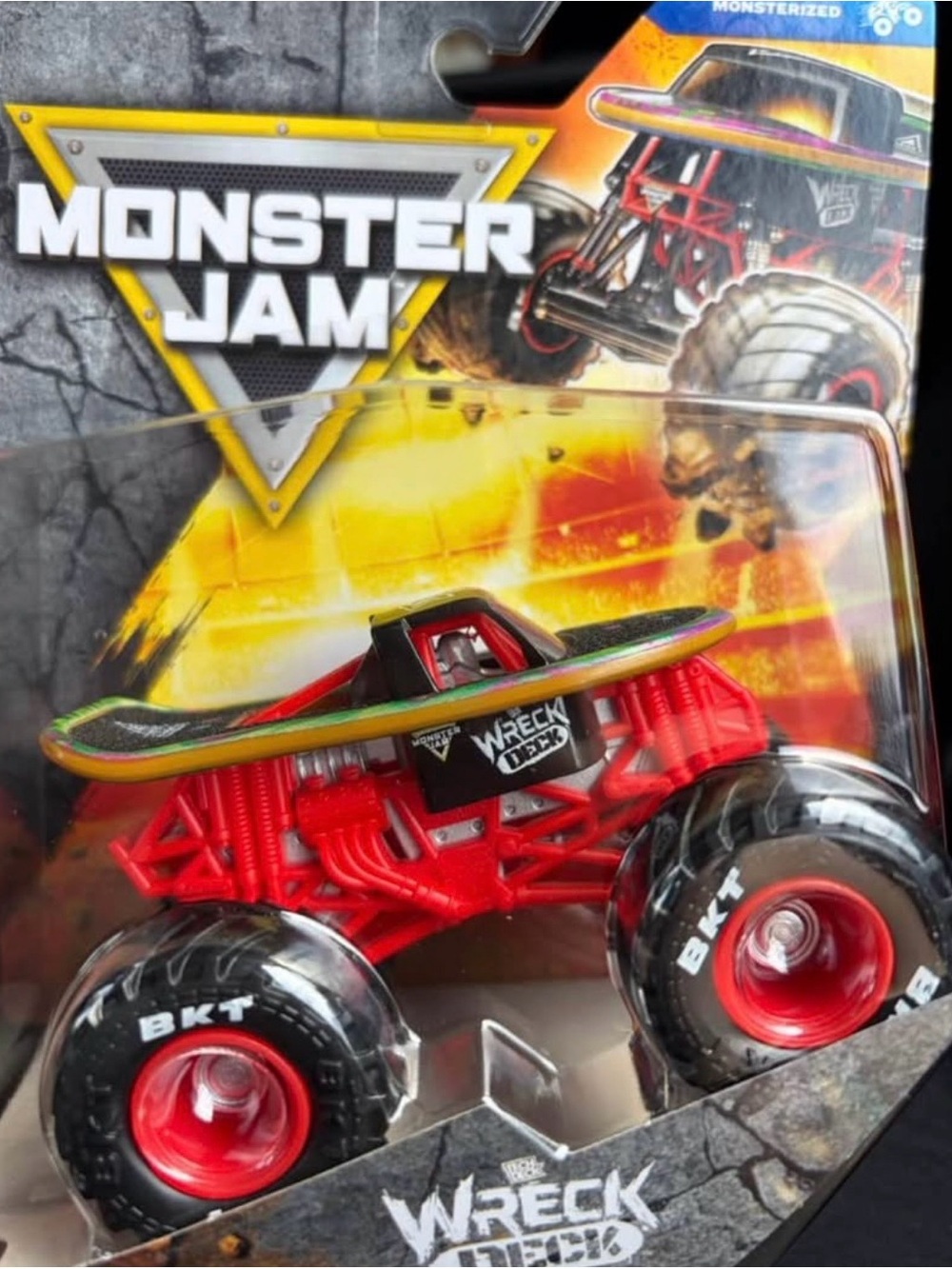 Monster Jam Wreck Deck